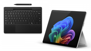 Microsoft Surface Pro 11 ZFB-00009 X Elite X1E-80-100 Touch 13" OLED 120Hz 16GB 512SSD Adreno 5G W11Pro Platynowy + Etui z klawiaturą Flex i rysikiem