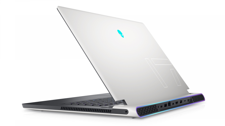 Alienware X17 R1 17R1 - widok klapy prawej strony