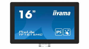 Monitor iiyama ProLite TF1615MC-B1 16" Touch FHD IPS