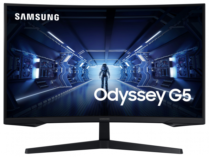 Monitor Samsung Odyssey G5 LC32G55TQWUXEN - widok frontu
