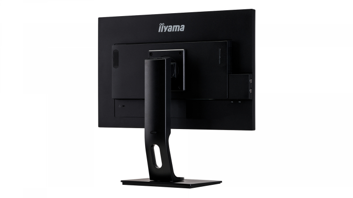 Monitor IIYAMA ProLite XUB2495WSU-B3 - widok z tyłu prawej strony