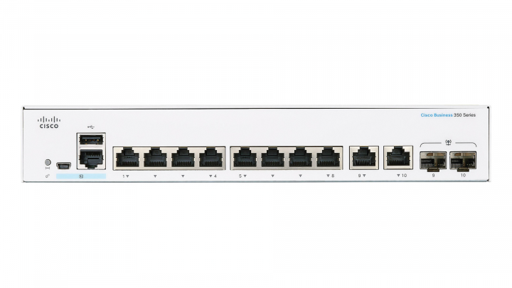 Switch Cisco CBS350-8FP-E-2G-EU