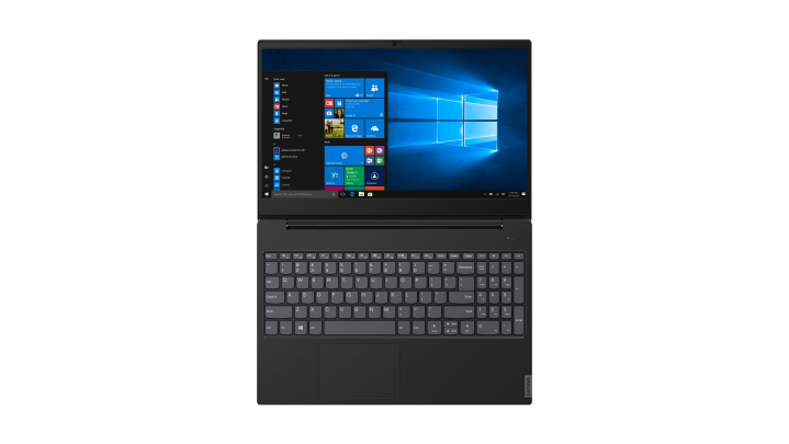 Laptop Lenovo IdeaPad S340-15IWL czarny - widok z góry