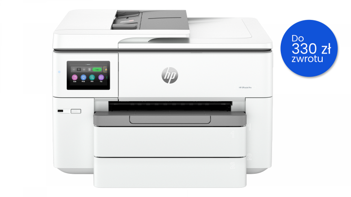 Urządzenie wielofunkcyjne atramentowe HP OfficeJet Pro 9730e - Cashback