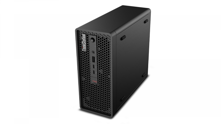 Stacja robocza Lenovo ThinkStation P360 Ultra - widok frontu prawej strony