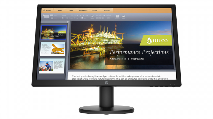 Monitor HP P21b - widok frontu