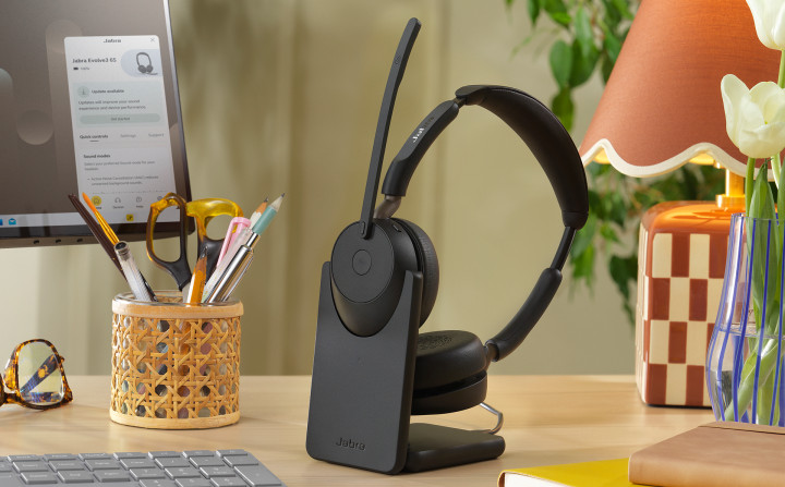 Słuchawki bezprzewodowe Jabra Evolve3 65 USB-A MS Stereo Stand