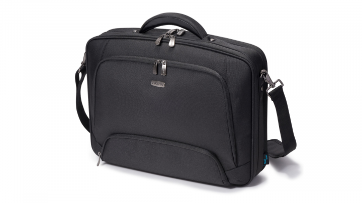 Torba do laptopa DICOTA Multi PRO 141 D30849 czarna - przód prawa strona