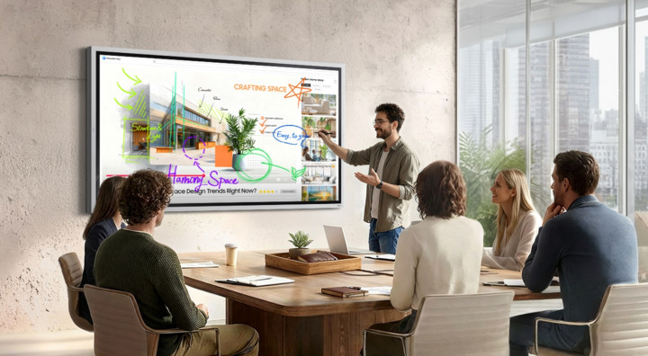 Interaktywny flipchart Samsung Flip 65&amp;quot; WMFX LH65WMFWBGCXEN 4