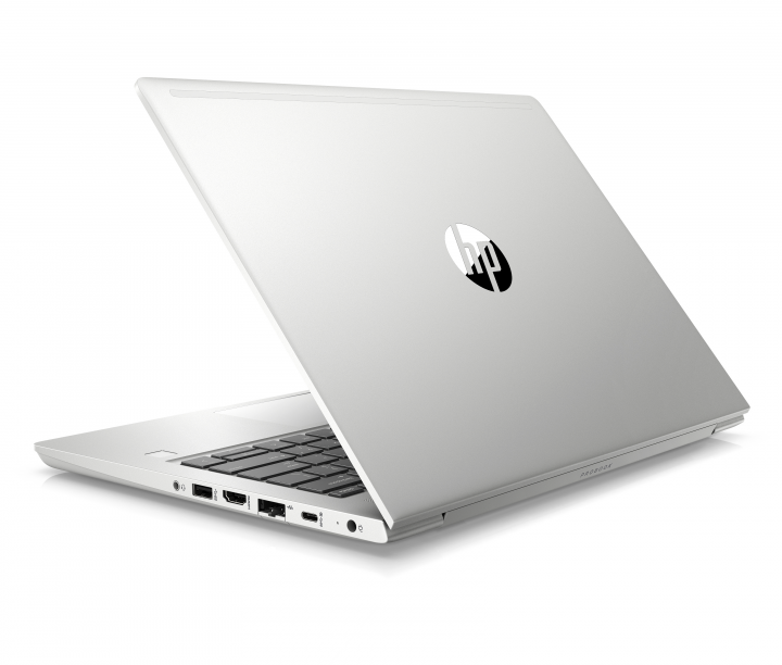 Laptop HP Probook 430 G7 srebrny - widok klapy prawej strony