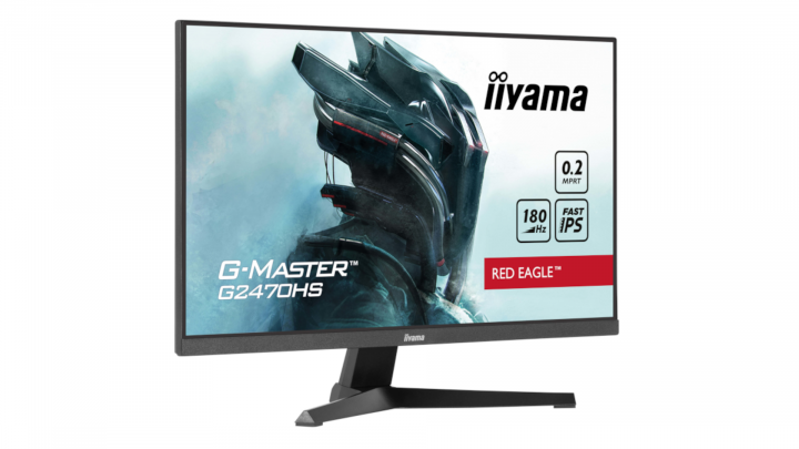 Monitor IIYAMA G-Master G2470HS-B1 - widok frontu 4