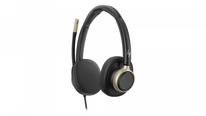 Słuchawki przewodowe HP Poly Mission 825 Stereo USB-C + Adapter USB-C/A 3