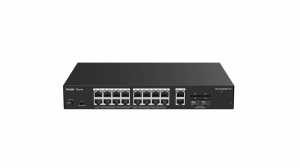 Switch Ruijie Reyee RG-ES220GS-LP 18-port GE PoE+ 130W 2x1Gb SFP