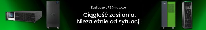 Zasilacze UPS 3-fazowe - baner kategorii