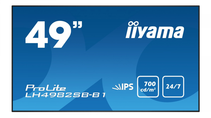 Monitor IIYAMA ProLite LH4982SB-B1 - widok frontu