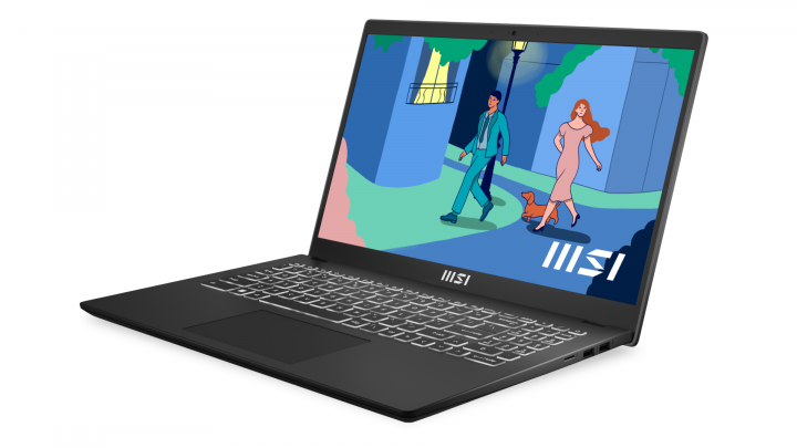 Laptop MSI Modern 15 B12M W11H (White BK) Classic Black 5