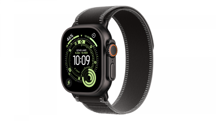 Smartwatch Apple Watch Ultra 3 GPS + Cellular koperta 49 mm z tytanu w kolorze czarnym, opaska Trail w kolorze czarnym/węgla drz 2
