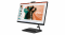 Komputer AiO Lenovo IdeaCentre 3 27IAP7 W11H czarny - widok frontu prawej strony