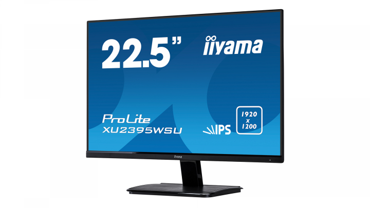 Monitor IIYAMA ProLite XU2395WSU-B1 - widok frontu prawej strony