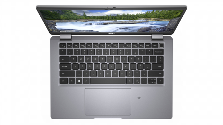 Laptop Dell Latitude 5320 szary - widok klawiatury