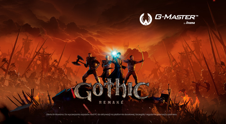 Wybierz iiyama G-Master, odbierz Gothic Remake. w aktual
