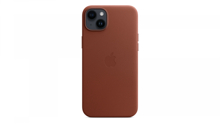 Etui Apple iPhone 14 Plus Leather Case MagSafe Umber MPPD3ZMA 6