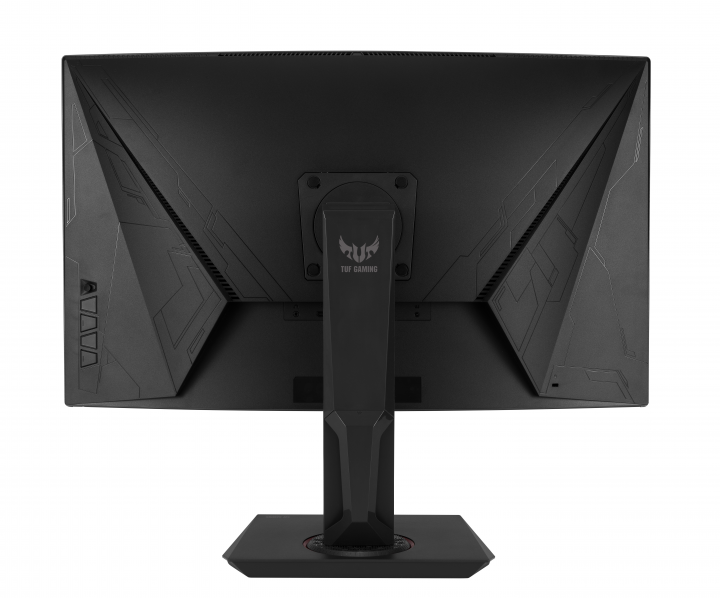 Monitor Asus VG32VQ czarny - widok z tyłu