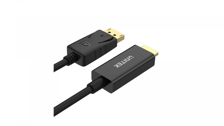 Kabel UNITEK DP - HDMI 1,8m Y-5118CA 3