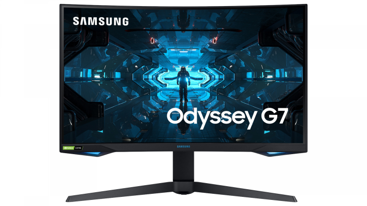 Monitor Samsung Odyssey G7 LC27G75TQSRXEN - widok frontu