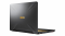 Laptop Asus ROG FX505DU Gold Steel - widok klapy lewej strony