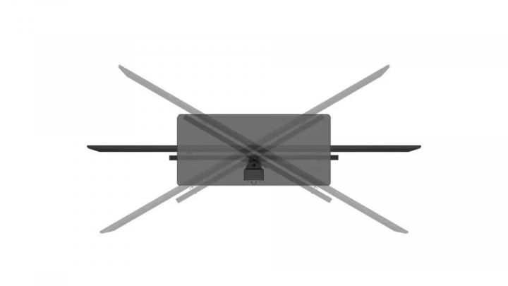 Stojak mobilny Neomounts DS45-430BL16 3