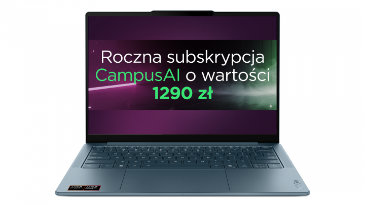 Laptop Lenovo Yoga Slim 7 14AKP10 W11H (BK keyb) Tidal Teal Campus AI