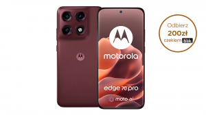 Smartfon Motorola edge 70 Pro PBC20017RO Helio 25P 6,78" 144Hz 8GB 256GB 5G DS And16 bordowy
