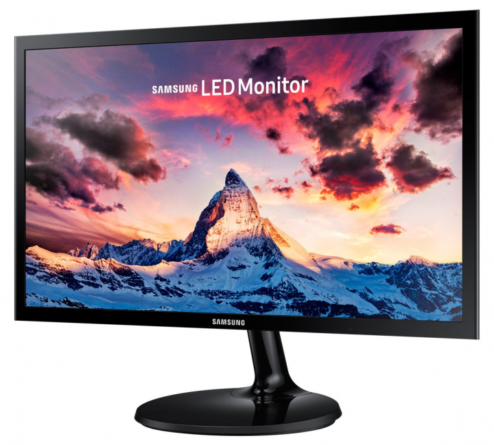 Monitor Samsung S24F352FHU LS24F352FHUXEN - widok frontu prawej strony