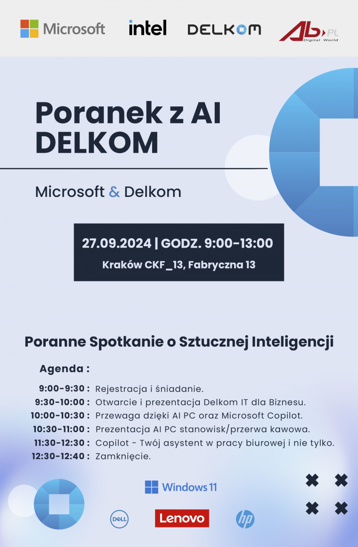 Delkom AI Morning Kraków 27.09.2024