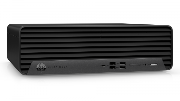 Komputer HP Elite 800 G9R SFF - widok frontu lewej strony