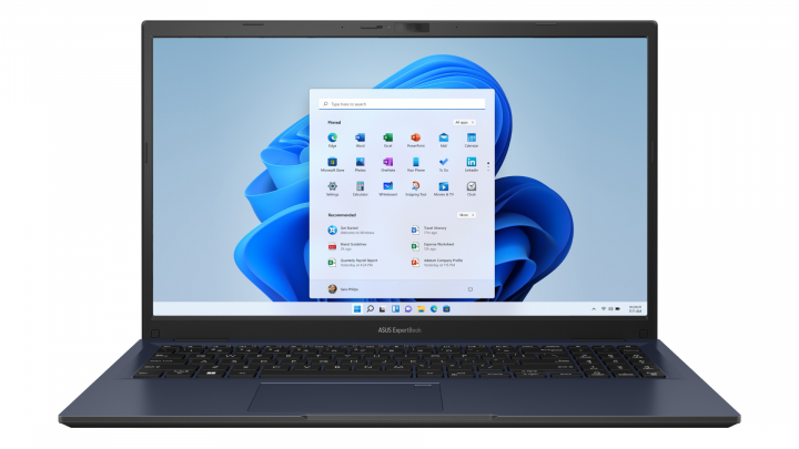 ExpertBook B1 B1502CBA W11H Star Black Fingerprint 1