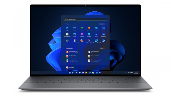 Dell XPS 13 9350 W11P BK keyb FPR grafitowy