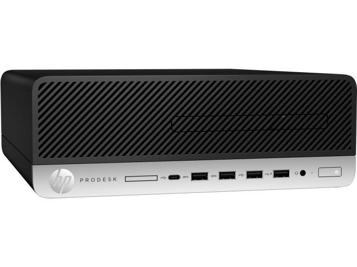 Komputer HP ProDesk 600 G5 SFF - widok frontu lewej strony