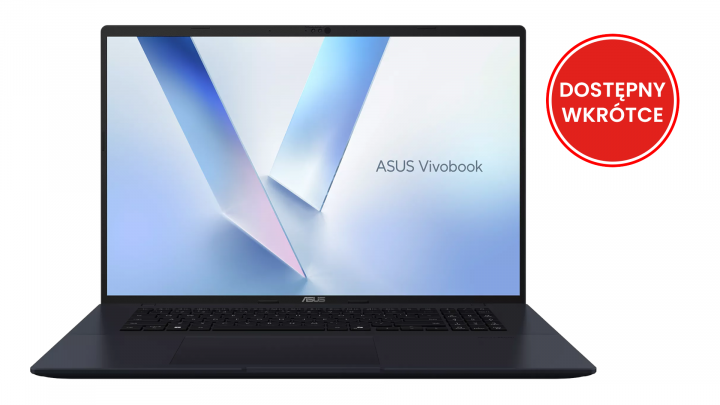 Laptop ASUS Vivobook 18 ciemnoniebieski copilot Soon