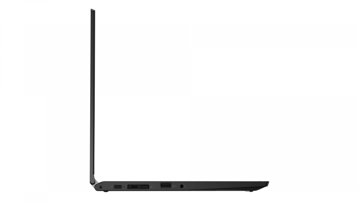 Laptop Lenovo ThinkPad L13 Yoga G2 czarny W10P widok lewej strony2