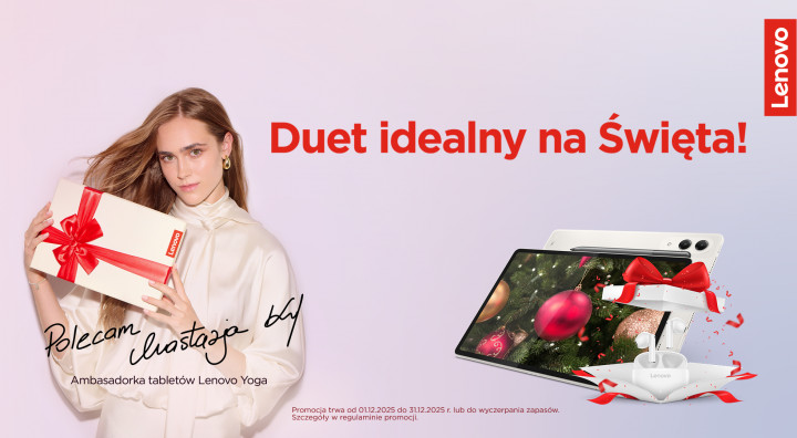 Kup wybrany tablet Lenovo i odbierz słuchawki w prezencie 5