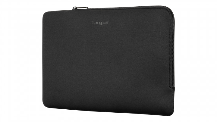 Etui do laptopa Targus MultiFit Sleeve EcoSmart 16 TBS652GL czarne - przód prawa strona