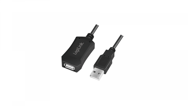 Przedłużacz kabla LogiLink USB 2.0 M/F 5m UA0001A