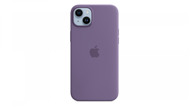 iPhone 14 Plus Silicone Case with MagSafe - Iris - Apple