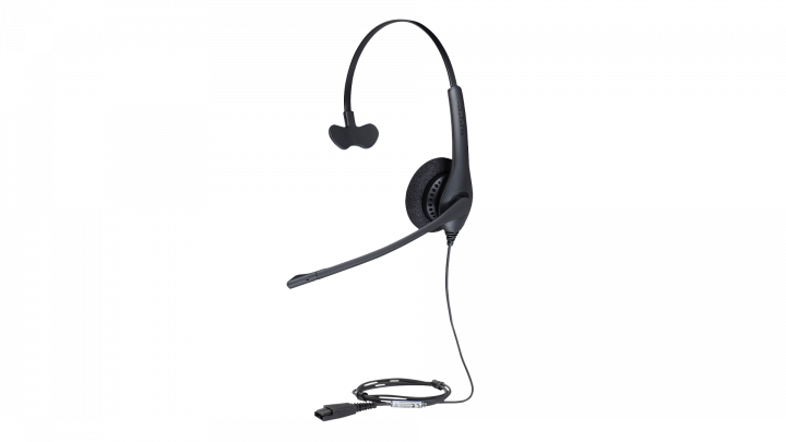 Słuchawki z mikrofonem Jabra BIZ 1500 Mono czarne - widok frontu