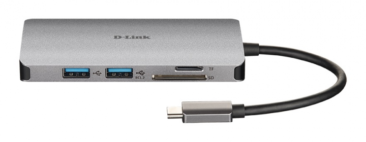 Hub USB-C D-Link - DUB-M610 - widok frontu