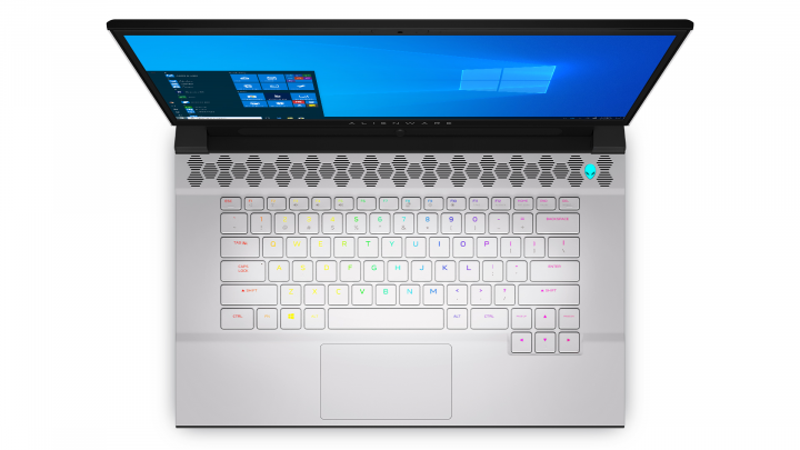 Laptop Dell Alienware M15 R4 W10PRO-widok z góry