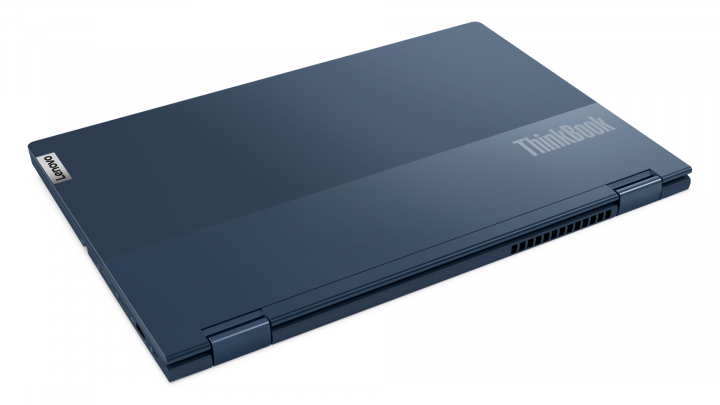 ThinkBook 14s Yoga G2 W11P Abyss blue - widok klapy lewej strony