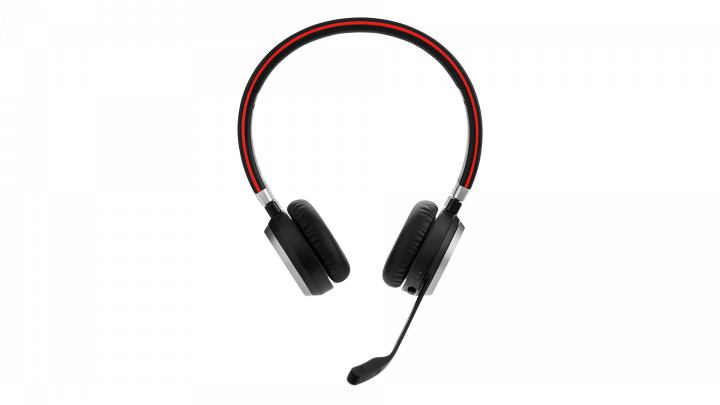 Słuchawki bezprzewodowe Jabra Evolve 65 Stereo Stand Black - widok frontu
